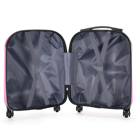 18 Inch ABS Spinner Cartoon Children's Trolley Case Wheel Suitcase Cute Animal 3D Three-dimensional Student Travel Luggage