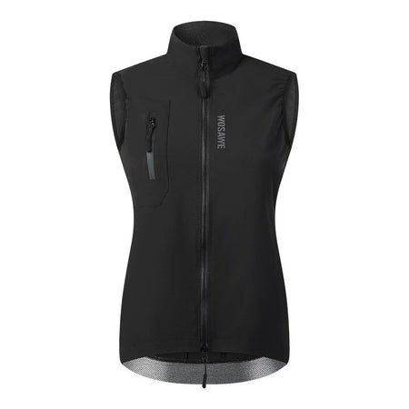 WOSAWE Women's Cycling Jacket Windbreaker Windproof Bike Vest Running Riding MTB Road Bike Tops