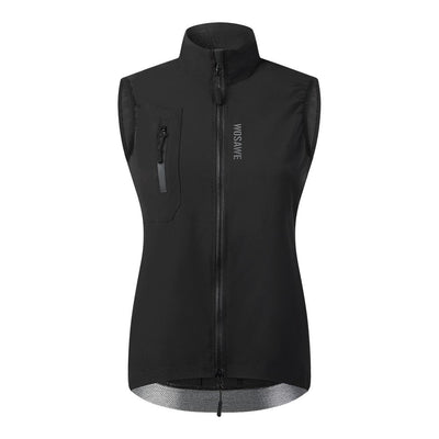 WOSAWE Women's Cycling Jacket Windbreaker Windproof Bike Vest Running Riding MTB Road Bike Tops
