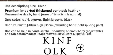 New Fashionable Women's Underarm Bag, Leather Riding Style Brown/Black Crossbody Bag Crescent Bag Travel Bag