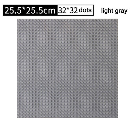 City Road Street Baseplate Straight Crossroad Curve T-Junction Building Blocks Base Plate 32*32 Compatible All Brands City