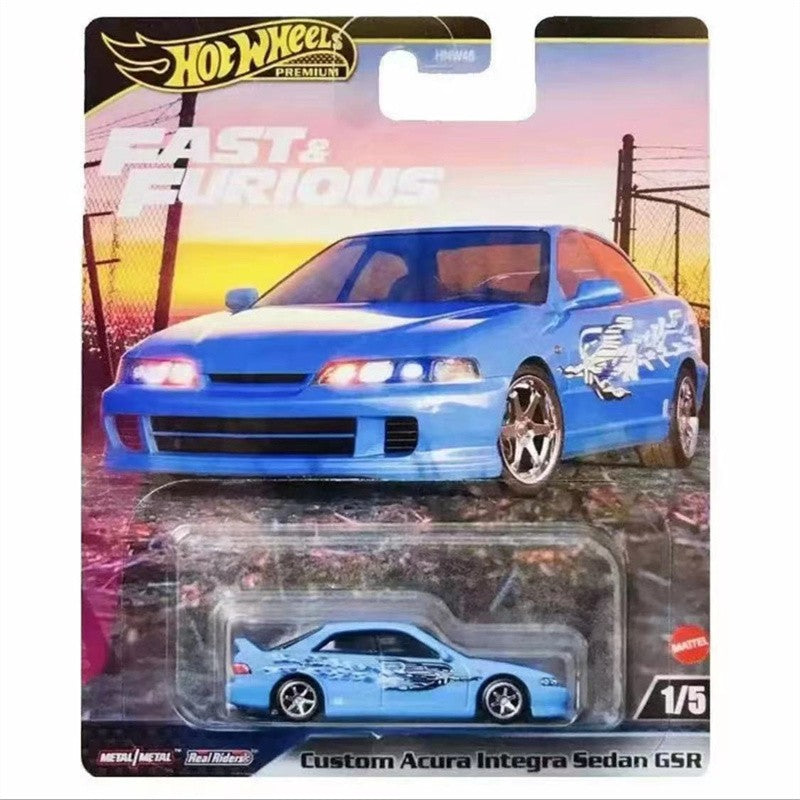 Original Hot Wheels Fast & Furious Car Model 1/64 2025 Lamborghini Porsche Honda Toyota Model Collect Alloy Car Models Toys Gift