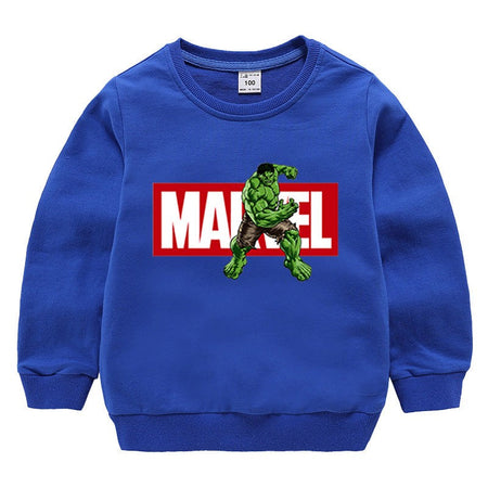 Hot Toys New Spring Autumn New Boys Cartoon Sweaters Children's Clothing Long Sleeve Knitwear Kids Jumper Top Outer Wear