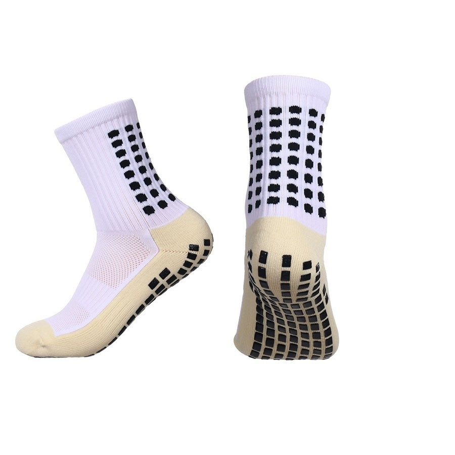 6/10/20Pairs Non Slip Grip Breathable Socks Men Women Professional Athletic Towel Bottom Shockproof for Football Basketball