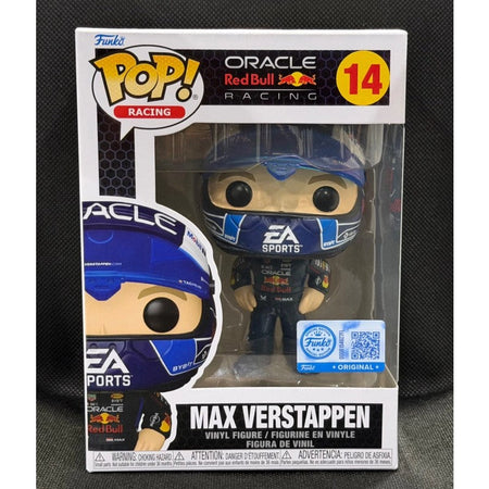 Funko Pop Verstappen Official Genuine Action Doll Model Red Bull Racing Team 14 Vinyl Sculpture Dolls Fan Collectible Gifts