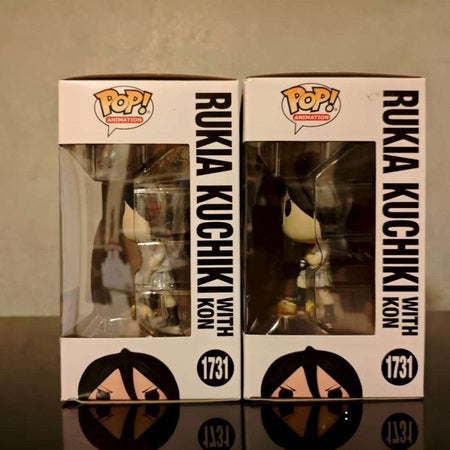 Genuine Funko Pop Shinigami Rukia Kuchiki Action Figures Model Vinyl Figure Decoration Doll Limited Edition Collectible Toy Gift