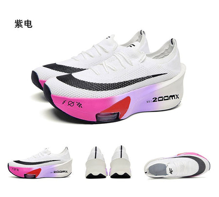 Sports Running Shoes Men Marathon Air Cushion Carbon Plate Breathable Lightweight Women Comfortable Athletic Walk Race Sneakers