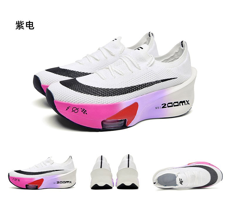 Sports Running Shoes Men Marathon Air Cushion Carbon Plate Breathable Lightweight Women Comfortable Athletic Walk Race Sneakers