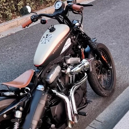 Exhaust Motorcycle  Escape Sportster Motorcycle Exhaust XL883 Elbow Bike For Softail Sportster 883 1200