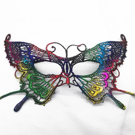 Women Sexy Hollow Lace Masquerade Gold Black Face Mask Princess Party Cosplay Prom Props Costume Nightclub Queen Eye Mask Exotic