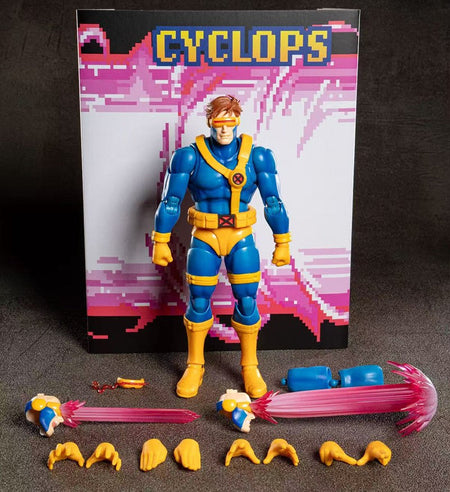Genuine BANDAI S.H.Figuarts X-Men Scott Summers Cyclops GAMERVERSE Anime Action Figure Model Boy Collectible Toys Kids Gift