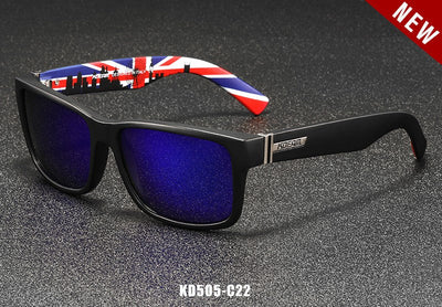 KDEAM Revamp Of Sport Men Sunglasses Polarized Shockingly Colors Sun Glasses Outdoor Driving Photochromic Sunglass With Box