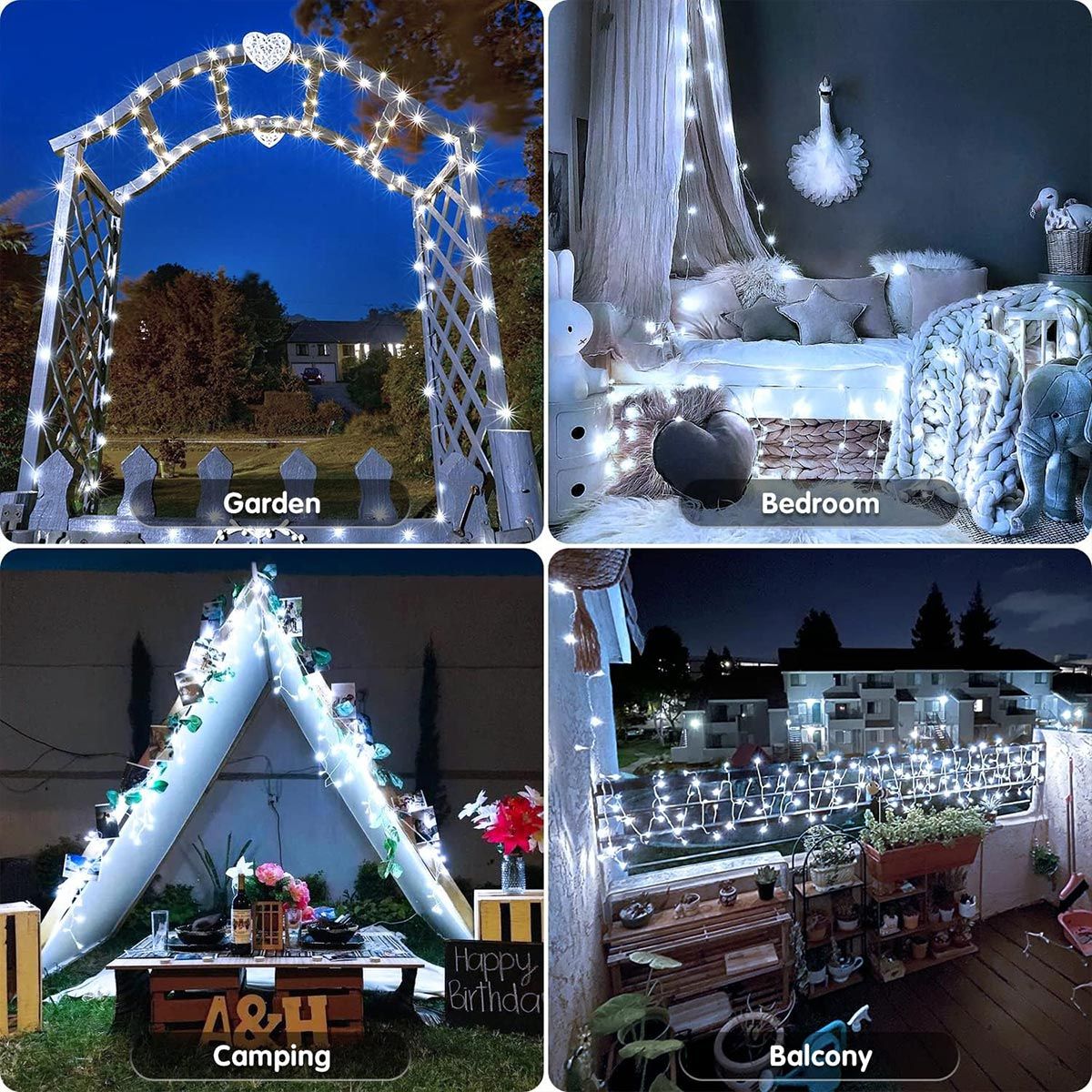 LED Christmas Lights 5/10/20M 220V Waterproof Fairy Lights Outdoor Garden Tree Home Halloween Party Holiday Decoration Lighting