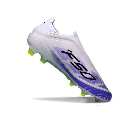 SLIP-ON Mens Soccer Shoes Non-Slip Turf Soccer Cleats for Youth  Without-Lace TF/FG Training Football Boots Chuteira Campo 35-45