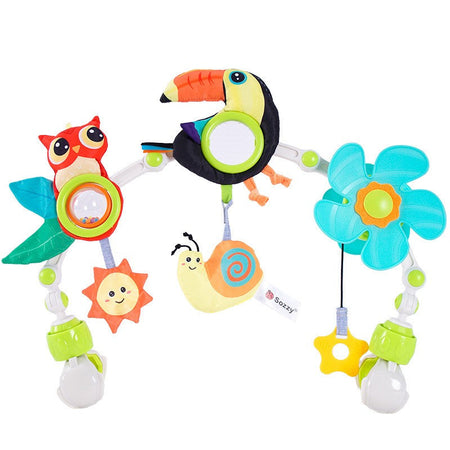 Baby Toy Toddler Cribs Cradles Hanging Bell Baby Stuff Newborn Stroller Stroller Play Arch Bed Toys for Babies 0 12 Months