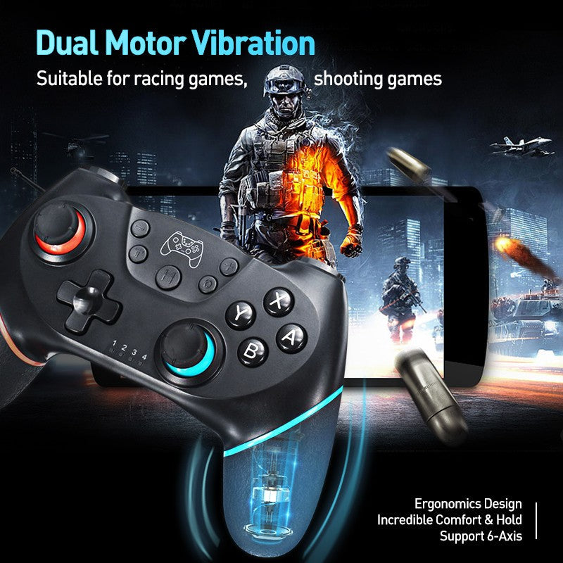 Wireless Bluetooth for Nintendo Switch & OLED Lite PC Controller Gamepad Joystick Control Computer Game Pad Mando Command Gaming