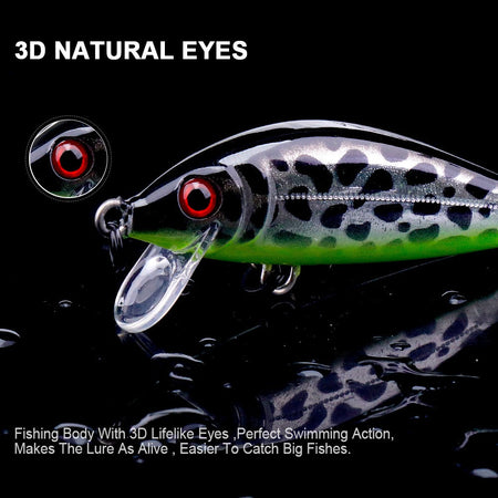 TREHOOK Jerkbait for Bass Trout Pike Sinking Minnow Fishing Lure 50mm 5g Hard Bait Wobblers Crankbait Artificial Fishing Tackle