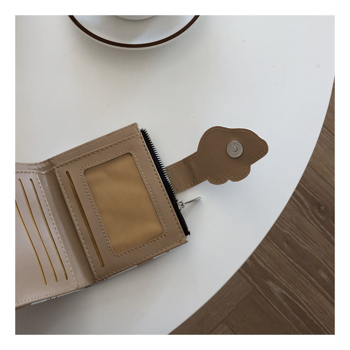 Snoopy Purse Anime Cartoon Short Coin Wallet High Value Cute Zipper Student  ID Holders Multi Slot Bag Women Men Birthday Gifts