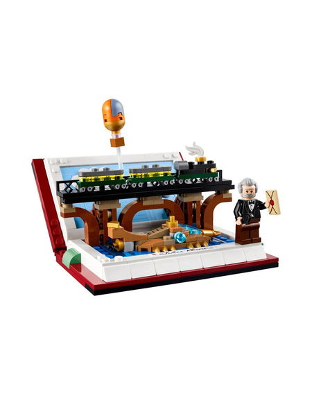 LEGO 40690 Tribute to Jules Verne's Books Set,Creator Imagination Library
