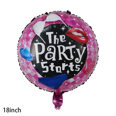 Cartoon Funny Penis Foil Balloon Big Willy Shape Ballons Bachelorette Party Bride To Be Decor Globos Hen Night Party Supplies