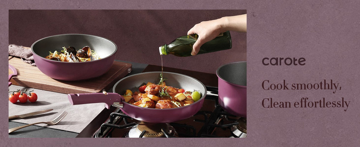 21pcs Pots and Pans Set, Nonstick Cookware Set Detachable Handle, Induction Kitchen Cookware Sets Non Stick with Removable Handl