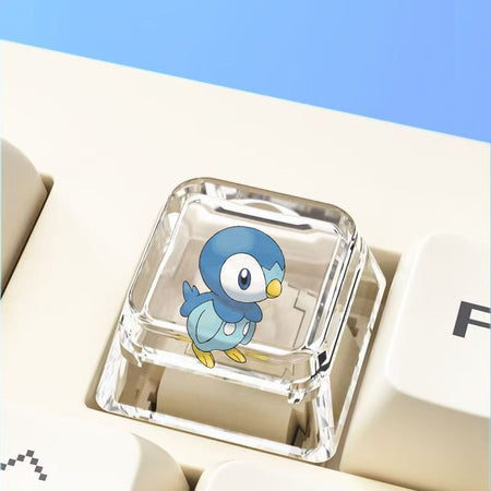 Pokemon Cross mechanical keyboard personalized anime keycap single Charmeleon Blastoise Eevee transparent cartoon keycap