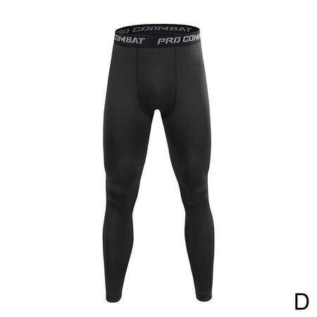 Men Compression Tight Leggings Running Sports Male Workout Bottoms Trousers Jogging Dry Yoga Pants Quick Fitness Training
