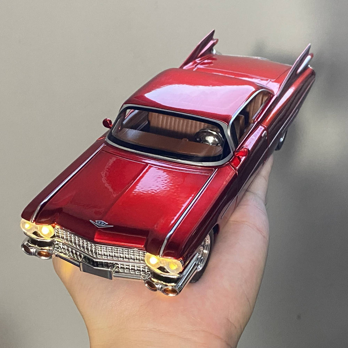 1:24 Cadillac Eldorado Biarritz 1959 Series 62 Alloy Diecast Model Miniature Voiture Home Decor Christmas Gifts For Childrens