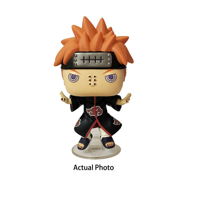 10cm Naruto UZUMAKI Madara Reanimation Kakashi HATAKE PAIN  Anime Toy Figure Multicolor Standard Action Figure Box Action Toys
