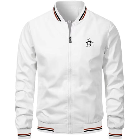 New/Korean/Golf/Men's stand up collar jacket zipper sportswear, Spring and Autumn fashion men's outdoor casual zipper jacket