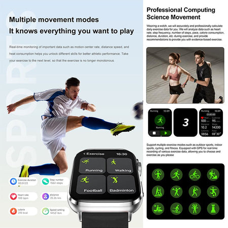 2025 New For Xiaomi Redmi Watch 5 Bluetooth Call GPS Tracking NFC Heart rate IP68 Waterproof Sport Fitness Smart bracelet Unisex