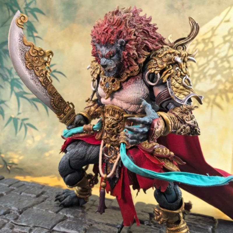 Fury Toys 1/12 Azure Lion Demon King Action Figure Golden Ver Classic Ver Collectible Model Toy Figures Desktop Decoration Gift