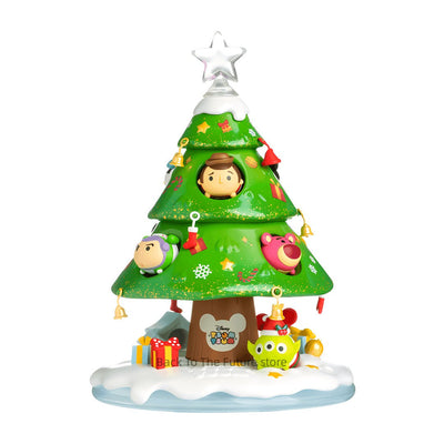 Disney Tsum Tsum Christmas Tree Mickey Woody Buzz Donald Duck Alien Action Figures Mini Dolls Kids Toys Model for Children Gift