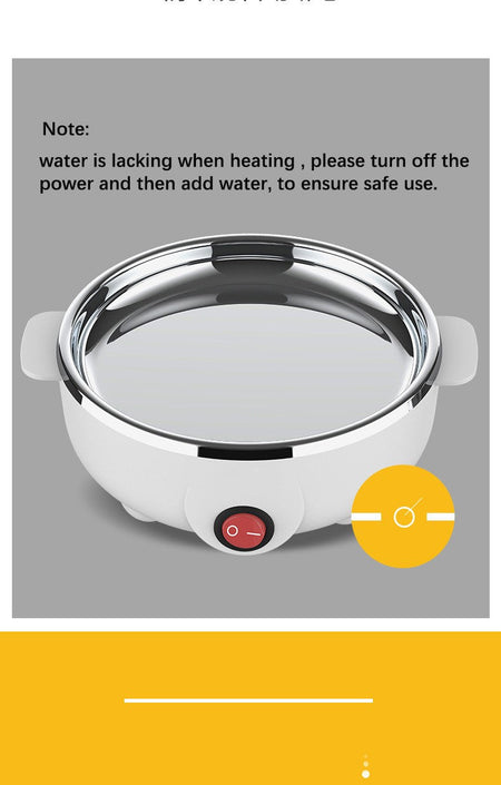 Egg Cooker Multifunctional Electric Egg Boiler Double Layers Egg Cooker Mini Steamer Poacher Kitchen Cooking Breakfast Machine