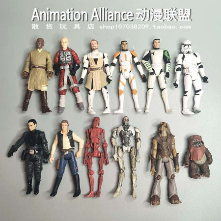 Star Wars Darth Vader Doctor Evazan Chewbacca Mace Windu Yaddle 3.75-Inch Model Doll Action Figure Birthday Gift