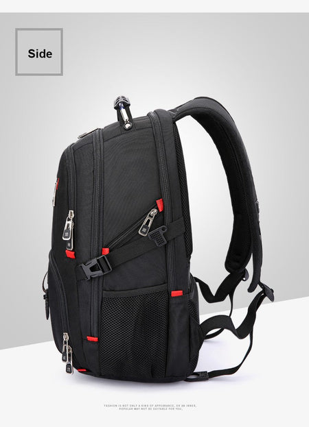 Waterproof Men's Backpack 17/20 Inch Laptop Backpacks School Travel Bag Swiss-style Large Capacity Business bagpack Male Mochila