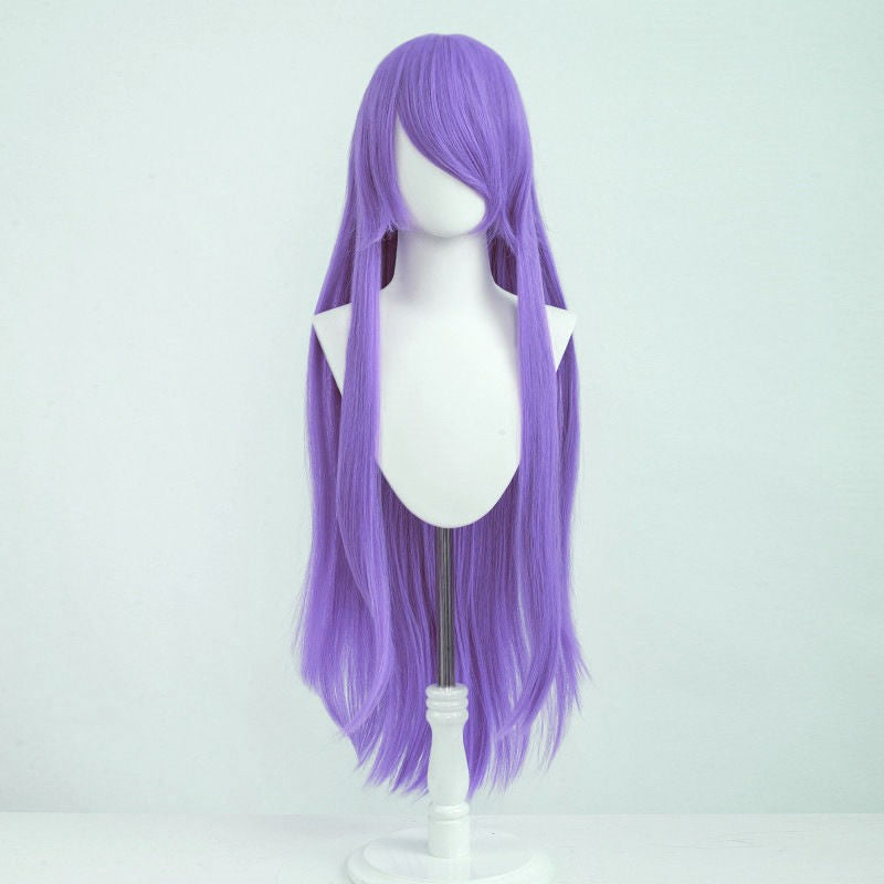 100cm Long Straight Cosplay Wig Anime Compatible Universal Omopinenet Heat Resistant Synthetic Hair Wigs + Wig Cap