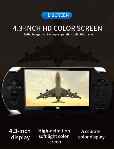 Handheld Portable Retro Video Game Console Videogame Arcade Player for Children Mini Machine Emulator Retrogame Gaming Station
