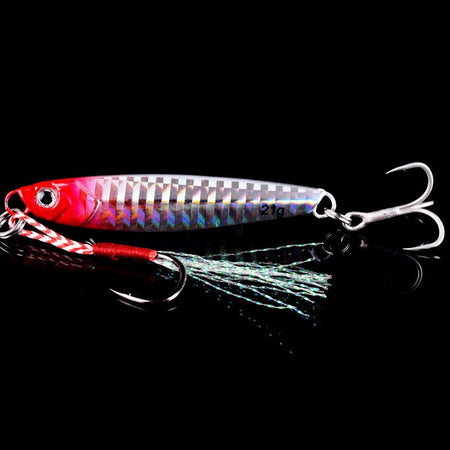 3/5/8pcs Metal Jig Fishing lure Set 7g 10g 14g 21g 28g 40g Sea Shore Casting Jigging lures Jigs Spoon Saltwater Artificial Bait