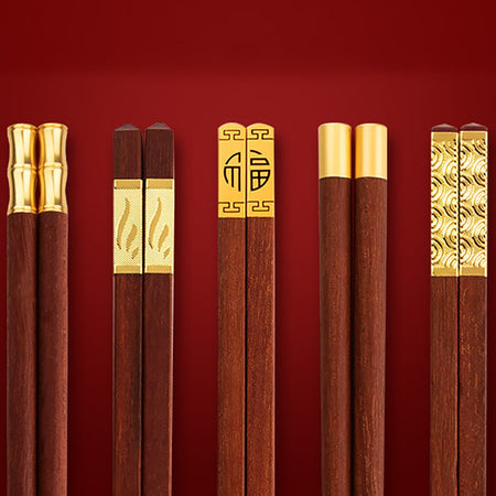 5/6/8/10Pairs Reusable Chopsticks Tableware Handmade Japanese Natural Wood Chopsticks Sushi Food Wooden Chopsticks Non Slip Easy