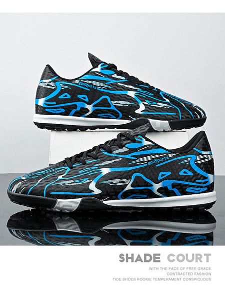 Unisex Youth Soccer Cleats Lightweight Football Shoes for Match Training Enhanced Grip Durable FG TF Comfortable Breathable
