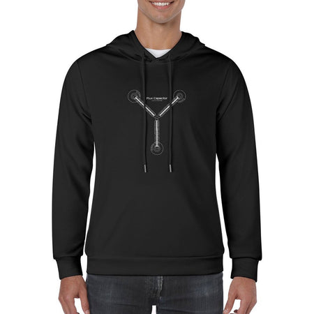 Flux Capacitor (White) Hoodie men's sweat-shirt set aesthetic clothing autumn jacket men men's autumn clothes graphic hoodies