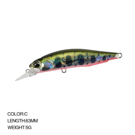 77mm 63mm Minnow Fishing Lure Wobbler Rozante 77SP Long Cast Hover Swaying Lure Jerkbait Artificial Bait Culter Alburnus Bait