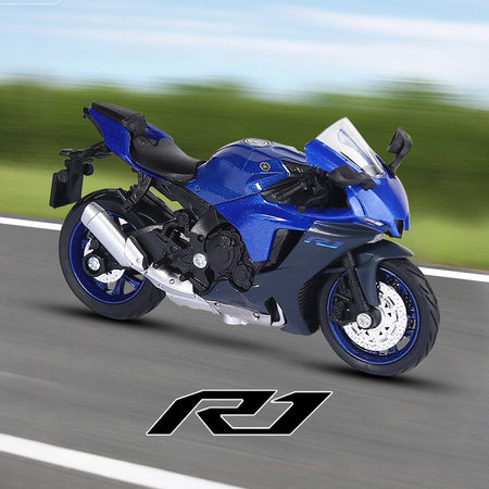 1:18 GSX1000 CBR 1000RR R1 Hayabusa Alloy Motorcycle Model Collection Genuine Authorization Motorbike Toy Miniature