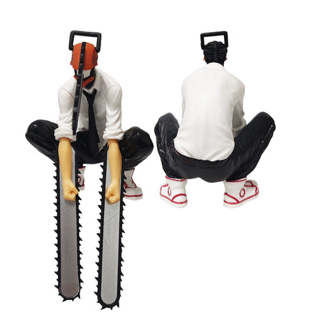 14cm Chainsaw Man Anime Figure Power/Denji Action Figure PVC Chainsaw Man Noodle Stopper Figurine Adult Collection Model Toys