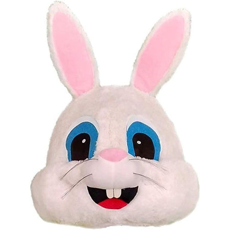 Bunny Mascot Head Costume Rabbit Animal Head Mask Cosplay Dress Halloween Party Suitparty Anime Cosplay Halloween Dress Up Party