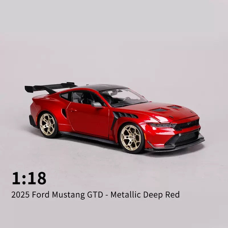Original Maisto 1:18 Ford Mustang GTD Alloy Car Model Static Alloy Miniature Die-Cast Models Collection Gift Toys Birthday Gifts