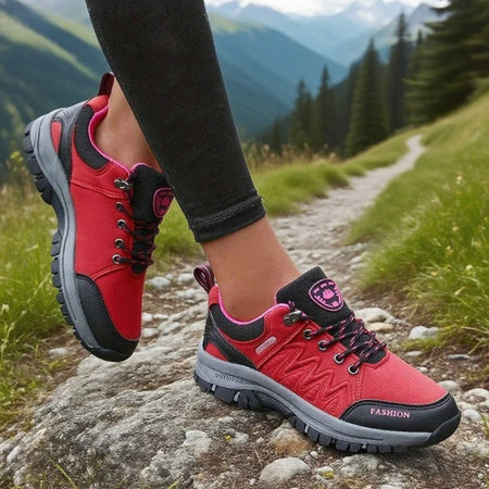 Women's Outdoor Sneakers Fashionable Non Slip Durable Hiking Shoes High-quality Design Platform Low Cut Casual Women's Shoe 2025