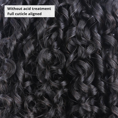 15A Pixie Curls Bundles Kinky Curly Human Hair 3/4 Bundles Deal 100% Raw Virgin Curly Hair Bundles Hair Extension Double Wefts