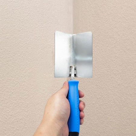 R9UF Outer Internal Corner Trowel Diatom Mud Construction Auxiliary Tool Stainless Steel Plastering Finishing Tool